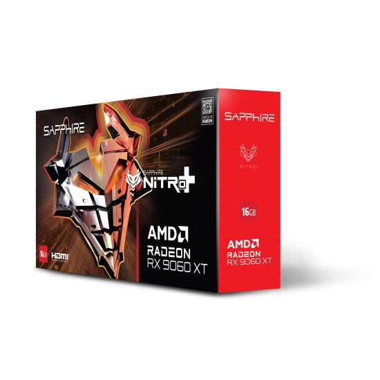 Sapphire NITRO+ AMD Radeon RX 9060 XT GPU 8 Go GDDR6