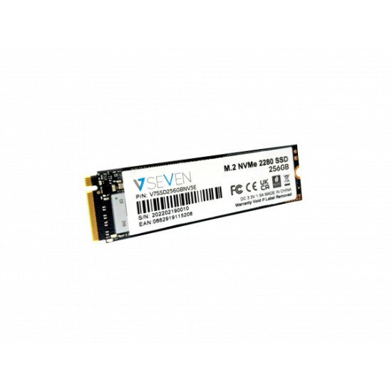 V7 V7SSD256GBNV3E disque SSD M.2 256 Go Série ATA III 3D TLC NVMe V7 V7SSD256GBNV3E disque SSD M.2 256 Go Série ATA III 3D TLC NVMe