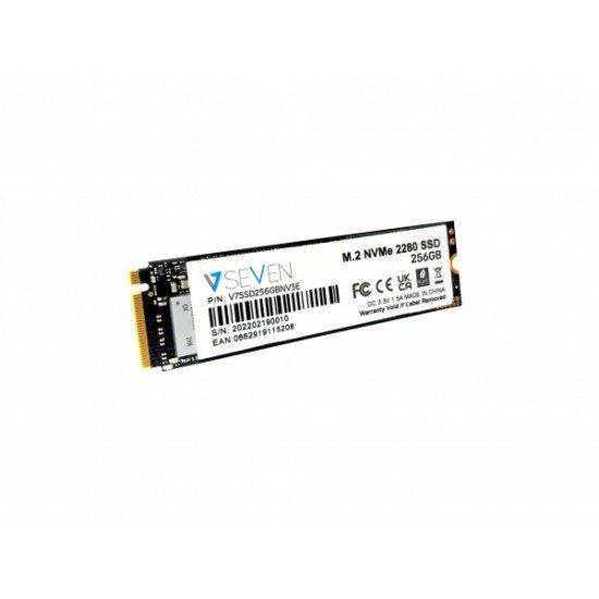 V7 V7SSD256GBNV3E disque SSD M.2 256 Go Série ATA III 3D TLC NVMe