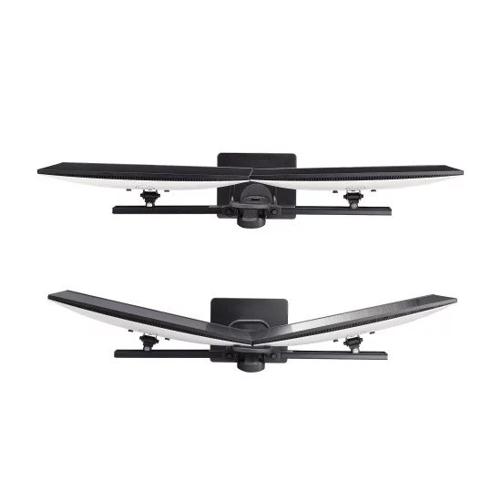 StarTech.com Support de Bureau pour Double Écrans de 27 pouces, Montage VESA 75x75/100x100, Réglage de la Hauteur Sans Outil, Jusqu'à 6kg par Écran StarTech.com Support de Bureau pour Double Écrans de 27 pouces, Montage VESA 75x75/100x100, Réglage de la Hauteur Sans Outil, Jusqu'à 6kg par Écran