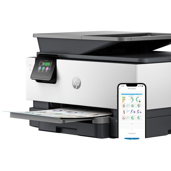 HP OfficeJet Pro 9122e Sans fil All-in-One Couleur Imprimante, Instant Ink; Impression recto-verso