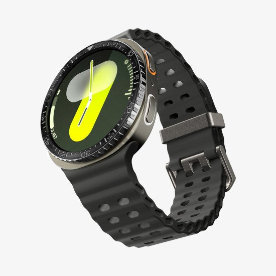 Spigen Bezel Tune Étui Noir Aluminium, Acier inoxydable