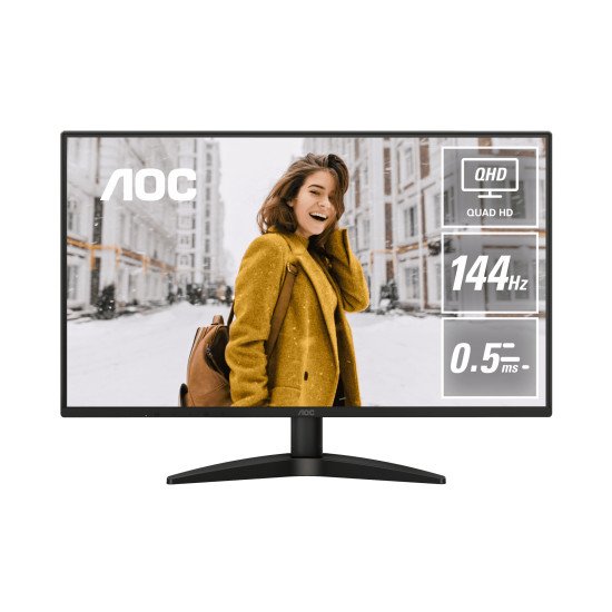 AOC B3 Q27B36X écran PC 68,6 cm (27") 2560 x 1440 pixels Quad HD LED Noir