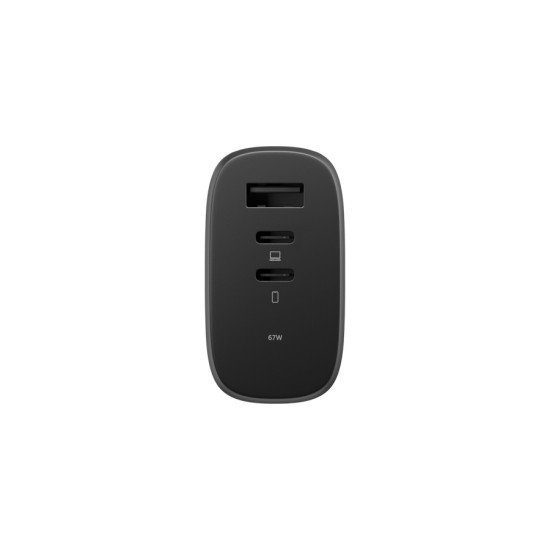 Native Union Fast Gan Charger Pd 67W Ordinateur portable, Smartphone, Tablette Noir Secteur Charge rapide Intérieure