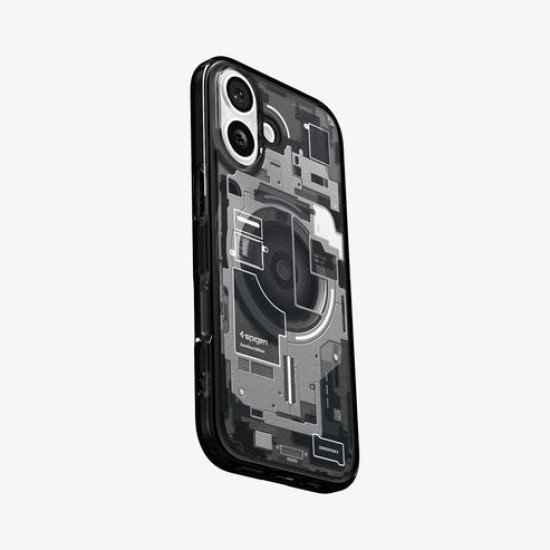 Spigen ACS10089 coque de protection pour téléphones portables 16 cm (6.3") Housse Noir, Transparent
