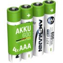 Ansmann 1311-0022 pile domestique Batterie rechargeable AAA Hybrides nickel-métal (NiMH)