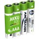 Ansmann 1311-0022 pile domestique Batterie rechargeable AAA Hybrides nickel-métal (NiMH)