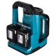 Makita DKT360Z bouilloire 0,8 L Noir, Bleu