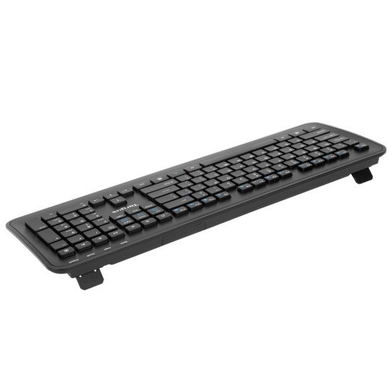 Targus AKM610ES clavier Souris incluse Universel RF sans fil Espagnole Noir