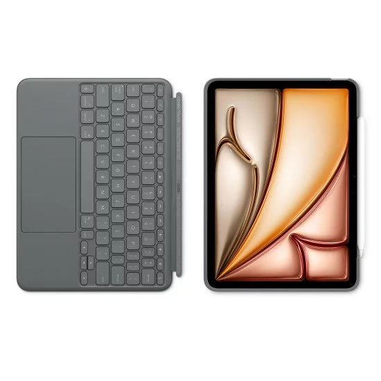 Apple HRH12F/A clavier pour tablette QWERTY Anglais Gris Apple HRH12F/A clavier pour tablette QWERTY Anglais Gris
