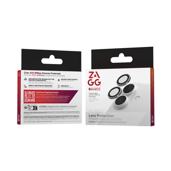 InvisibleShield Glass Elite Protecteur d'objectif caméra Apple 2 pièce(s) InvisibleShield Glass Elite Protecteur d'objectif caméra Apple 2 pièce(s)
