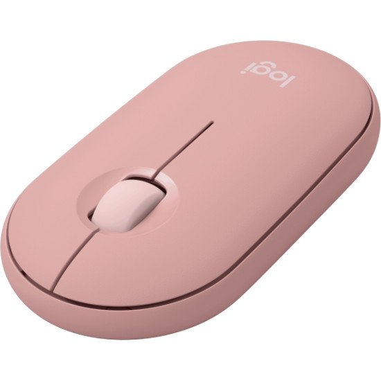 Logitech Pebble 2 Combo clavier Souris incluse RF sans fil + Bluetooth QWERTY US International Rose