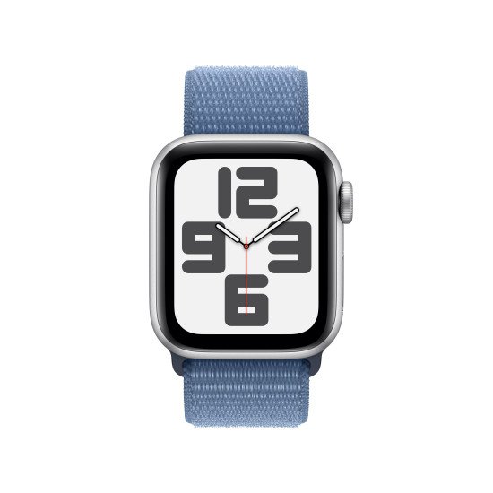 Apple Watch SE OLED 40 mm Numérique 324 x 394 pixels Écran tactile Argent Wifi GPS (satellite)