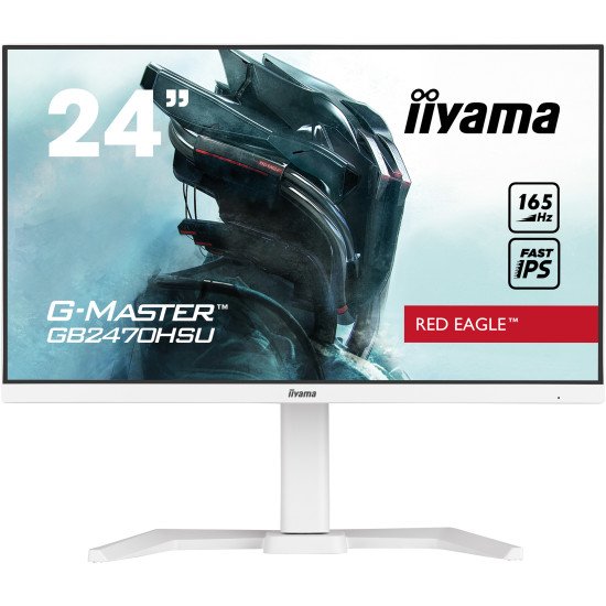 iiyama GB2470HSU-W5 écran PC 58,4 cm (23") 1920 x 1080 pixels Full HD LED Blanc