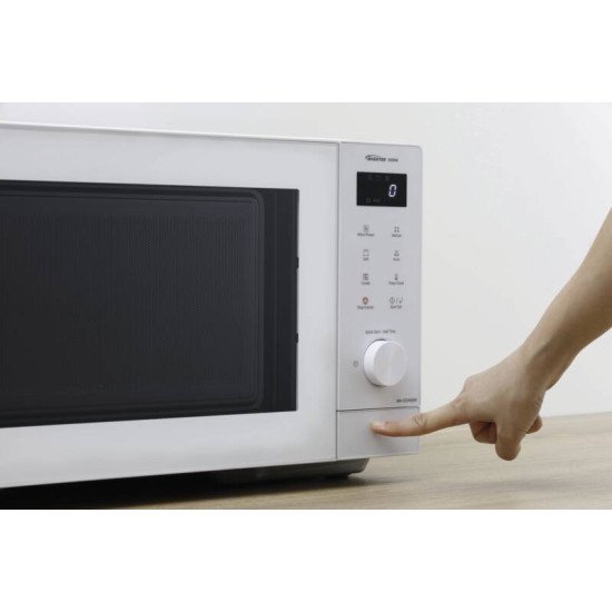 Panasonic NN-GD34QWEPG micro-onde Gris, Blanc Micro-ondes grill Comptoir 23 L 1000 W