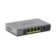 NETGEAR GS105EPP Non-géré Gigabit Ethernet (10/100/1000) Connexion Ethernet POE Montage sur le bureau ou sur le mur Gris