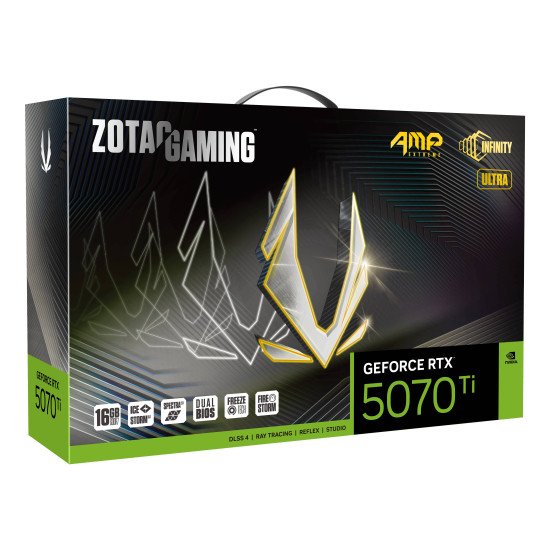 Zotac GAMING GeForce RTX 5070 Ti AMP Extreme INFINITY ULTRA NVIDIA 16 Go GDDR7