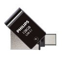 Philips FM12DC152B/00 lecteur USB flash 128 Go USB Type-A 3.2 Gen 1 (3.1 Gen 1) Noir, Argent
