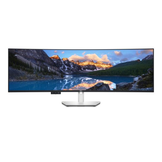 DELL UltraSharp U4924DW 124,5 cm (49") 5120 x 1440 pixels 5K Ultra HD LCD Noir, Argent