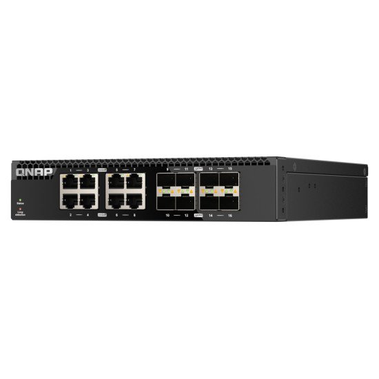 QNAP QSW-3216R-8S8T commutateur réseau Non-géré L2 10G Ethernet (100/1000/10000) Noir QNAP QSW-3216R-8S8T commutateur réseau Non-géré L2 10G Ethernet (100/1000/10000) Noir