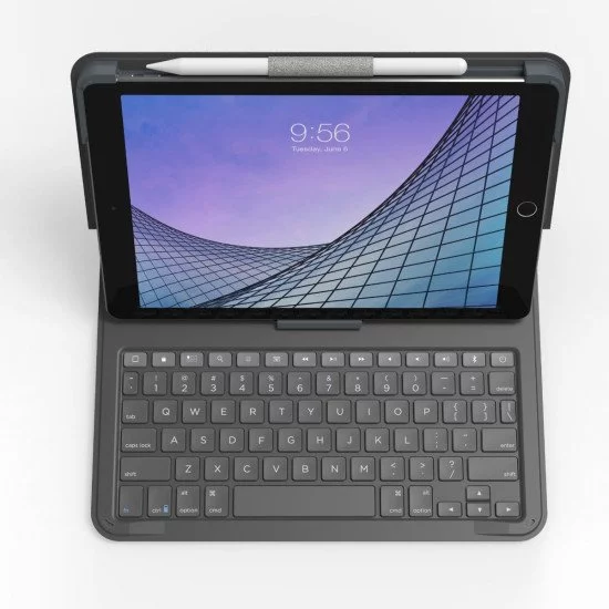 ZAGG Messenger Folio 2 QWERTY Anglais Bluetooth Charbon de bois ZAGG Messenger Folio 2 QWERTY Anglais Bluetooth Charbon de bois