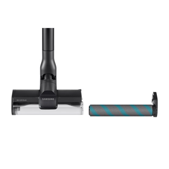 Samsung VS20C8524TB Aspirateur-balai 2 en 1 Batterie Sec Filtre allergène, UltraFine Sans sac 510 W Noir, Bleu