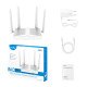 Cudy AP1300D point d'accès réseaux locaux sans fil 867 Mbit/s Blanc Connexion Ethernet POE