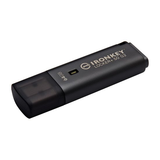 Kingston Technology IronKey 64 Go Locker Plus 50 G2, FIPS 197, AES-256