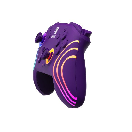 PDP Afterglow Wave Violet Manette de jeu Analogique/Numérique Nintendo Switch, Nintendo Switch OLED