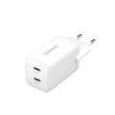 Intenso POWER ADAPTER 2XUSB-C GAN/7804012 Universel Blanc Secteur Charge rapide Intérieure