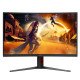 AOC G4 C32G4Z écran PC 80 cm (31.5") 1920 x 1080 pixels Full HD LCD Noir, Rouge
