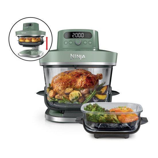 Ninja AS090EUGN friteuse Unique 5,7 L Autonome 2050 W Friteuse d'air chaud Vert