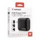 Verbatim Mini GaN Charger 100W Universel Noir Secteur Charge rapide Intérieure Verbatim Mini GaN Charger 100W Universel Noir Secteur Charge rapide Intérieure