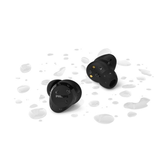 Philips TAT1300BK/00 casque Sans fil Ecouteurs Appels/Musique USB Type-C Bluetooth Noir