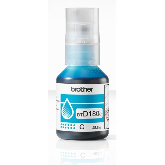 Brother BTD180C Bouteille d'encre cyan originale