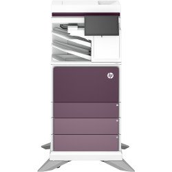 HP Imprimante multifonction Color LaserJet Enterprise Flow 6800zfsw, Impression, copie, scan, fax, Flow; Écran tactile; Agrafage; Cartouche TerraJet HP Imprimante multifonction Color LaserJet Enterprise Flow 6800zfsw, Impression, copie, scan, fax, Flow; Écran tactile; Agrafage; Cartouche TerraJet