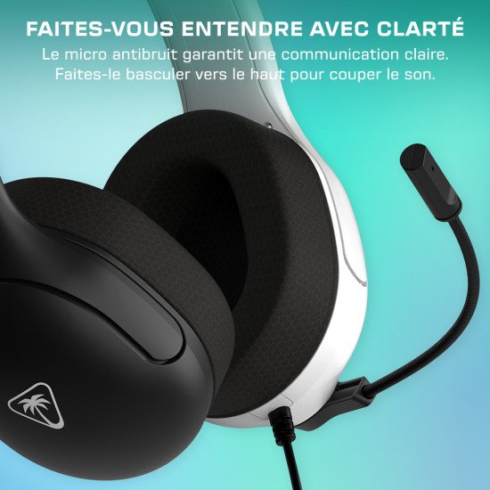 Turtle Beach Airlite Fit Casque Avec fil Arceau Jouer Noir, Blanc Turtle Beach Airlite Fit Casque Avec fil Arceau Jouer Noir, Blanc