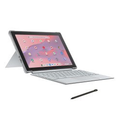 ASUS Chromebook CM30 Detachable CL3001DM2A-R70341 MediaTek 520 26,7 cm (10.5") Écran tactile WUXGA 8 Go LPDDR4x-SDRAM 64 Go eMMC Wi-Fi 6 (802.11ax) ChromeOS Argent ASUS Chromebook CM30 Detachable CL3001DM2A-R70341 MediaTek 520 26,7 cm (10.5") Écran tactile WUXGA 8 Go LPDDR4x-SDRAM 64 Go eMMC Wi-Fi 6 (802.11ax) ChromeOS Argent