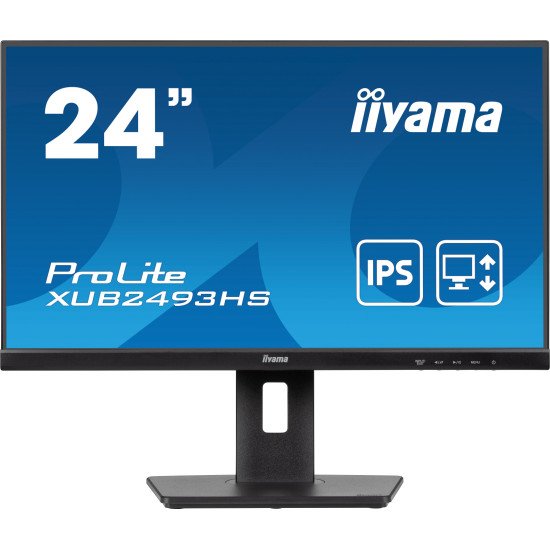 iiyama ProLite XUB2493HS-B6 écran PC 60,5 cm (23.8") 1920 x 1080 pixels Full HD LED Noir