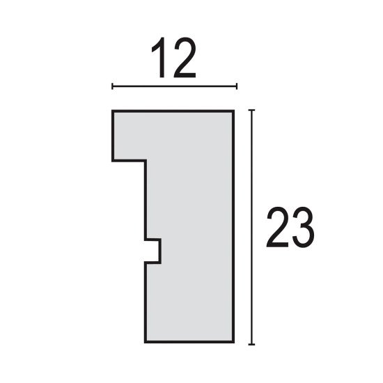 ZEP V4530N cadre photos Cadre pour une seule photo Naturel