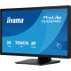 iiyama ProLite T2452MSC-B2 écran PC 61 cm (24") 1920 x 1080 pixels Full HD Écran tactile Noir