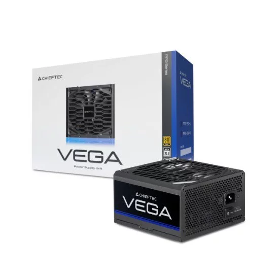 Chieftec Vega PPG-850-S Watt unité d'alimentation d'énergie 850 W 20+4 pin ATX ATX Noir Chieftec Vega PPG-850-S Watt unité d'alimentation d'énergie 850 W 20+4 pin ATX ATX Noir