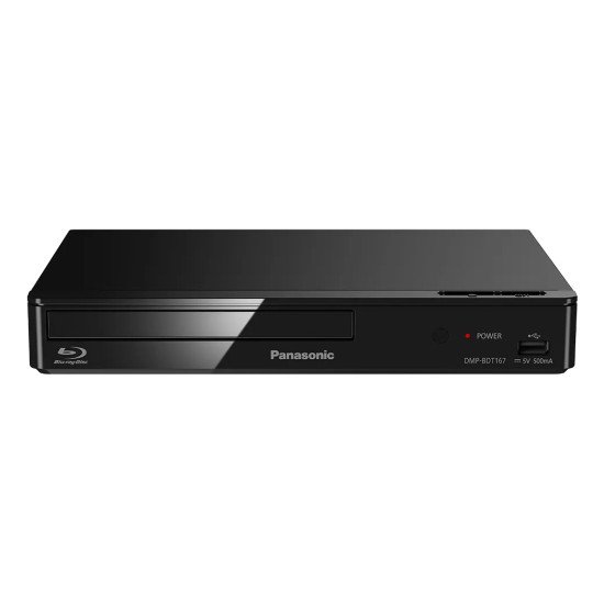 Panasonic DMP-BDT167AG lecteur DVD/Blu-Ray Lecteur Blu-Ray Compatibilité 3D Noir