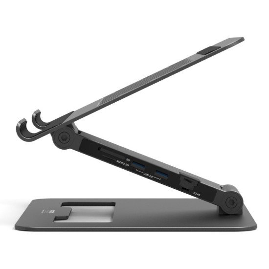 Port Designs 501935 Support de livres Supports de Laptop Noir
