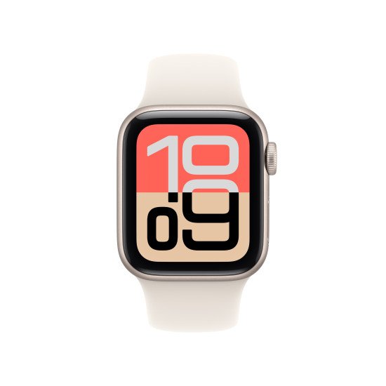 Apple Watch SE (3nd generation) OLED 40 mm Numérique 324 x 394 pixels Écran tactile 5G Beige Wifi GPS (satellite)