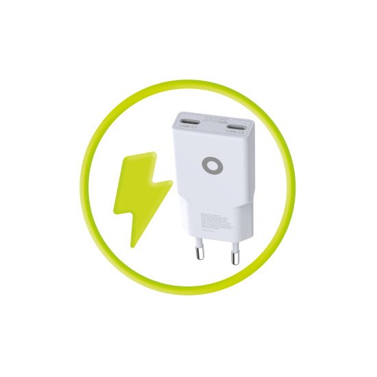 Mobile Origin MO-GAN30W-MO18 chargeur d'appareils mobiles Universel Blanc Secteur Charge rapide Intérieure