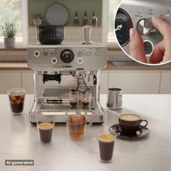 Bosch PFE403C3 machine à café Semi-automatique Machine à expresso 2,8 L