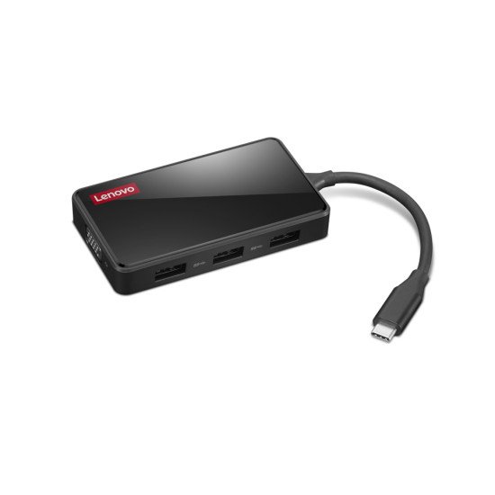 Lenovo GX91M73945 station d'accueil Avec fil USB 3.2 Gen 1 (3.1 Gen 1) Type-C Noir Lenovo GX91M73945 station d'accueil Avec fil USB 3.2 Gen 1 (3.1 Gen 1) Type-C Noir