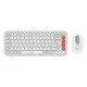 Logitech POP Icon Combo clavier Souris incluse Universel Bluetooth AZERTY Français Orange, Blanc Logitech POP Icon Combo clavier Souris incluse Universel Bluetooth AZERTY Français Orange, Blanc
