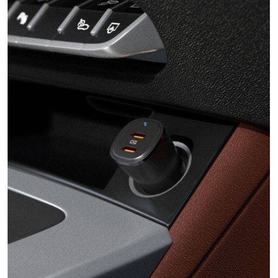 Spigen EV502 Universel Noir Allume-cigare Charge rapide Auto